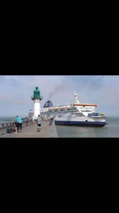 Studio Horizon Bleu, Vue Mer Calais Dış mekan fotoğraf